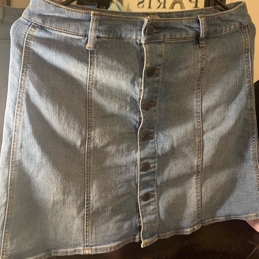 Denim Skirt